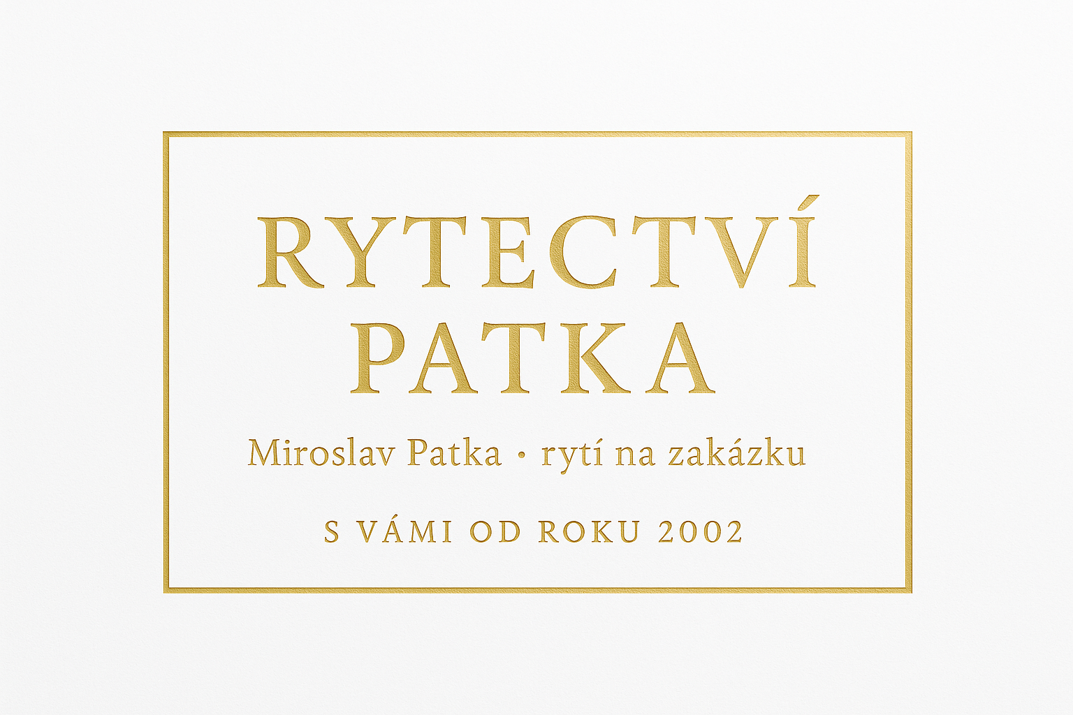Rytectví Patka logo